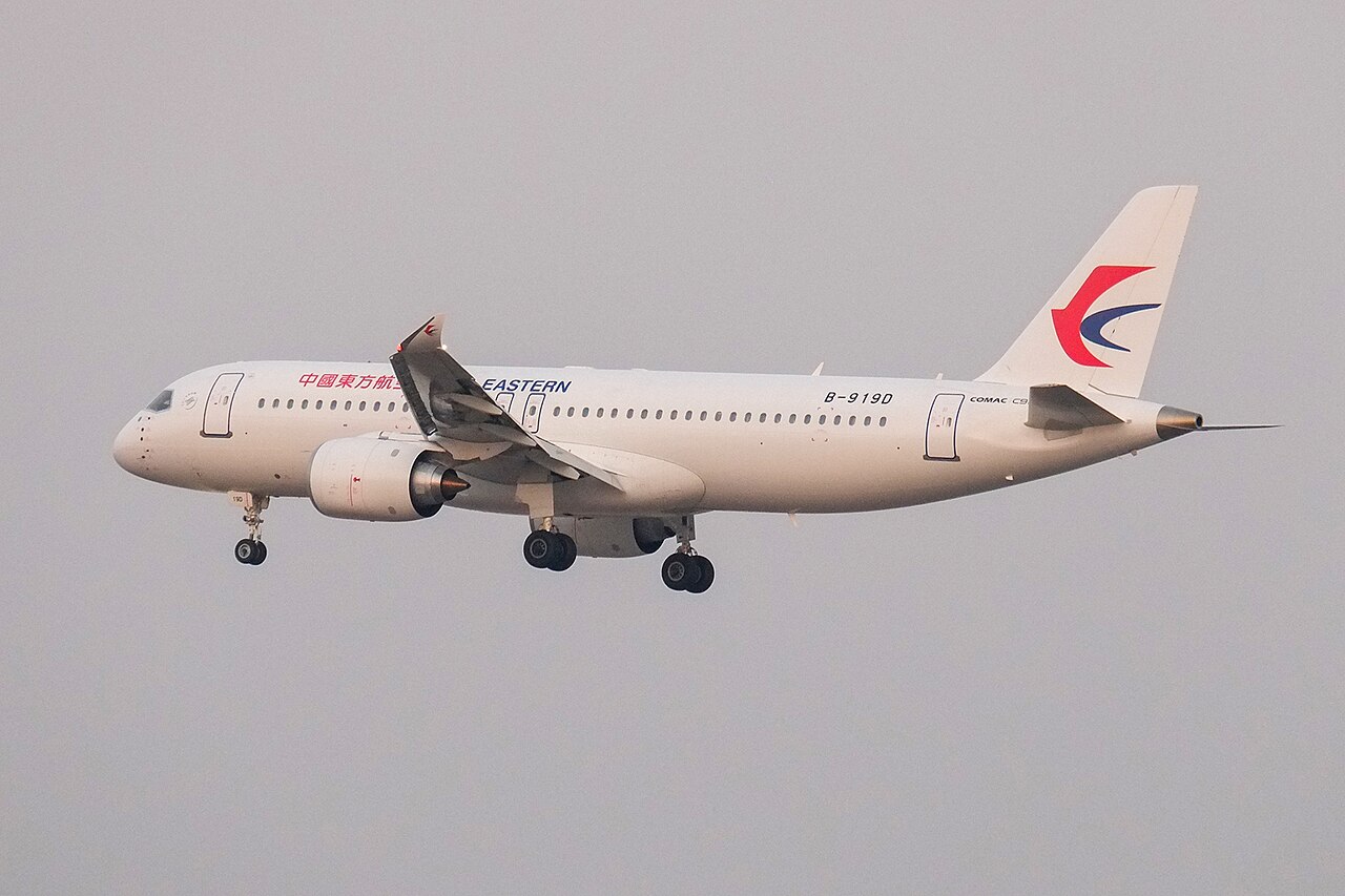 COMAC C919 commercial airliner