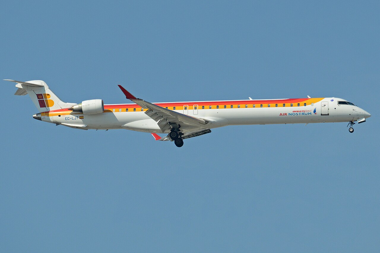 Bombardier CRJ1000 commercial airliner
